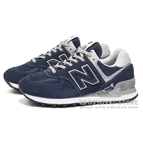 Мужские New Balance 574 Dark Blue/White